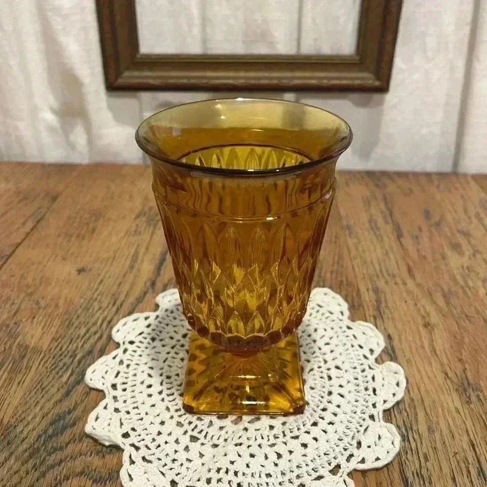 VINTAGE  Diamond cut Indian glasses .